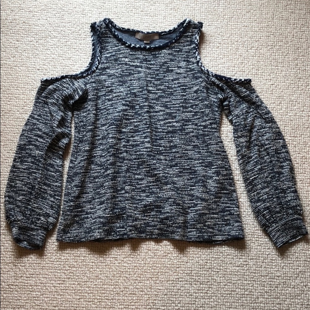 Loft Shoulderless top
